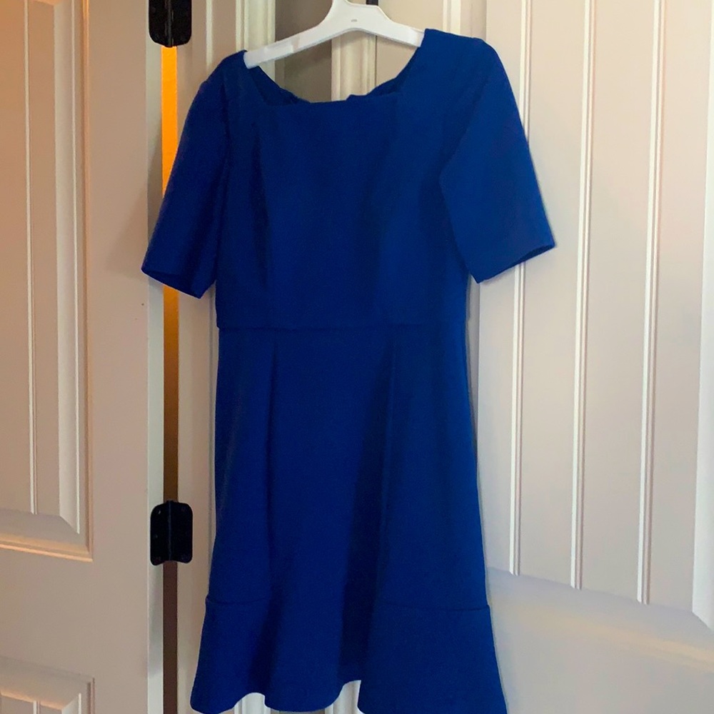 It is beautiful blue dress … donate already